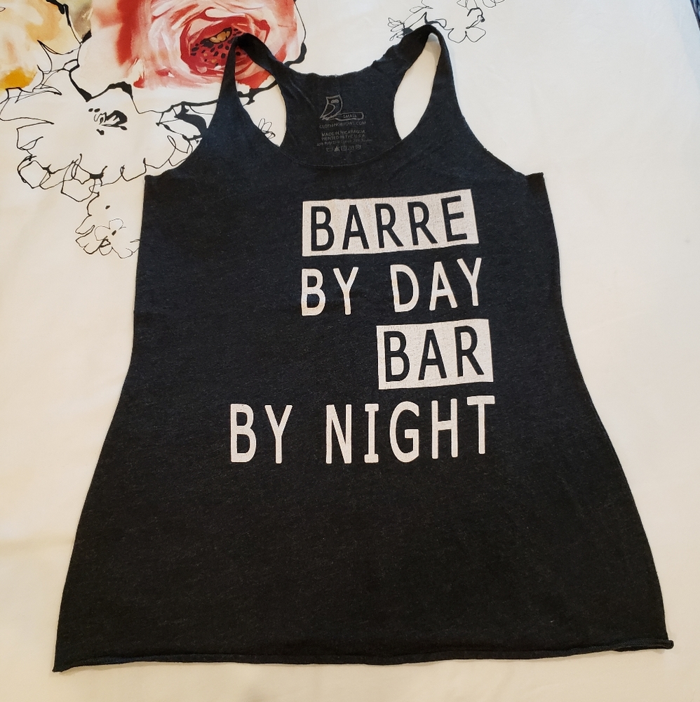 Barre workout tank